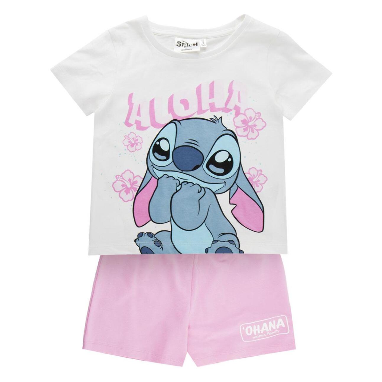 Conjunto 2 piezas Stitch - Color Blanco
