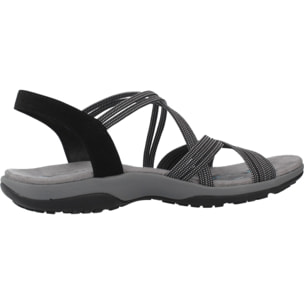 Sandalias Mujer Reggae Slim - Turn It Up Negro