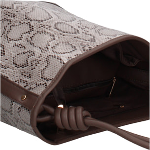 Borsa a mano da donna - Modello Astrea Lux - Pelle vegana PU - 39.0 x 23.0 x 17.0 cm