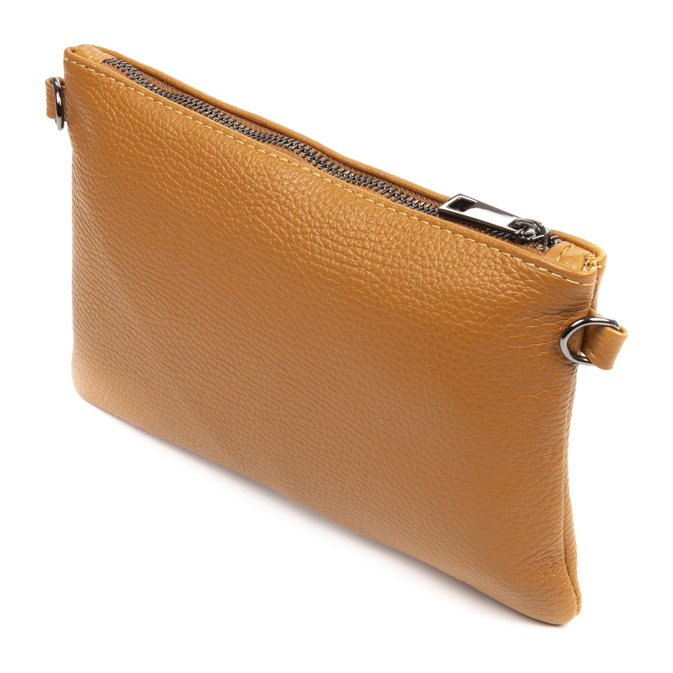 Albenga Bolso bandolera de mujer de piel auténtica acabado dollaro