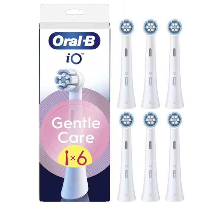 Brossette dentaire ORAL-B x6 Gentle Care Blanc
