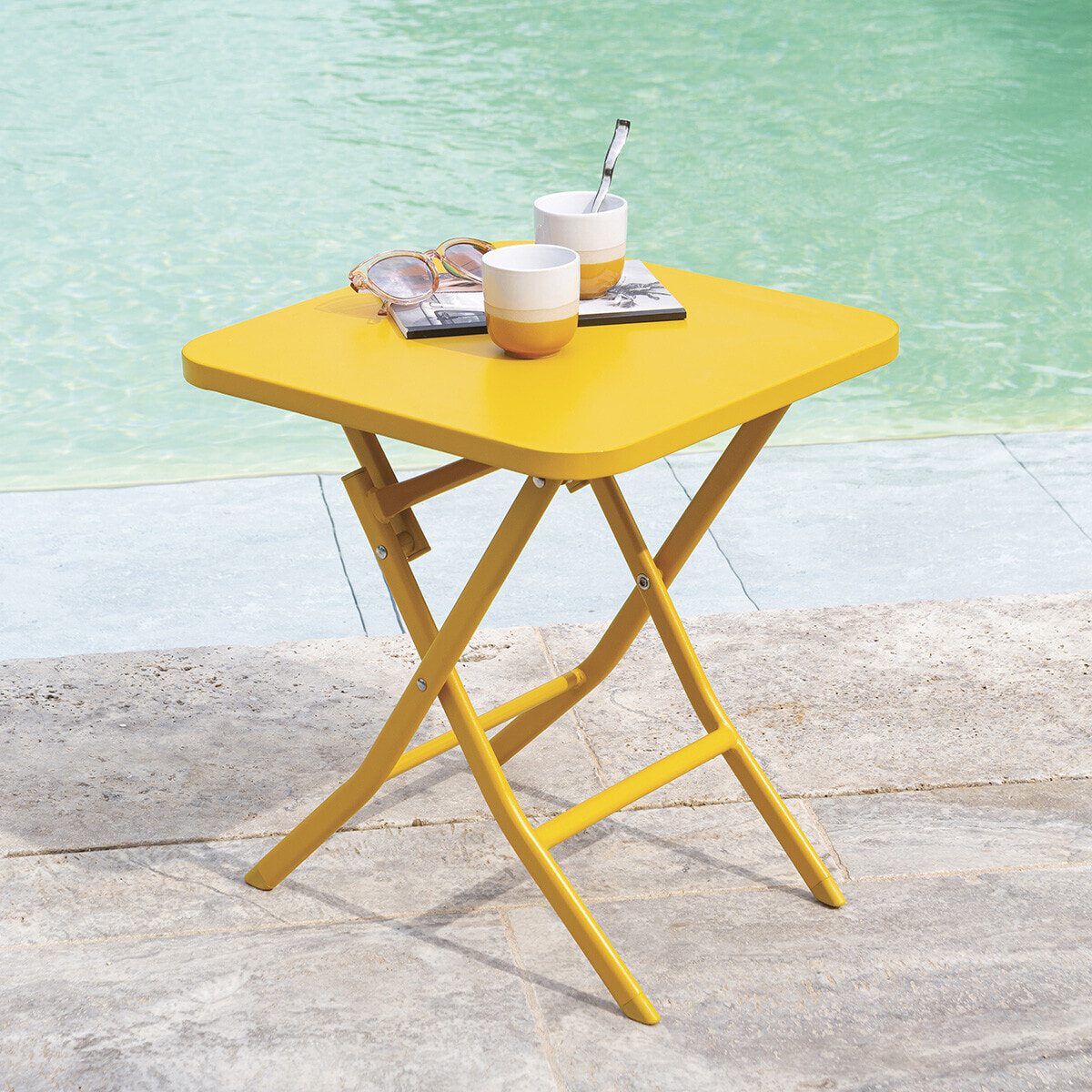 Table d’appoint Greensboro moutarde