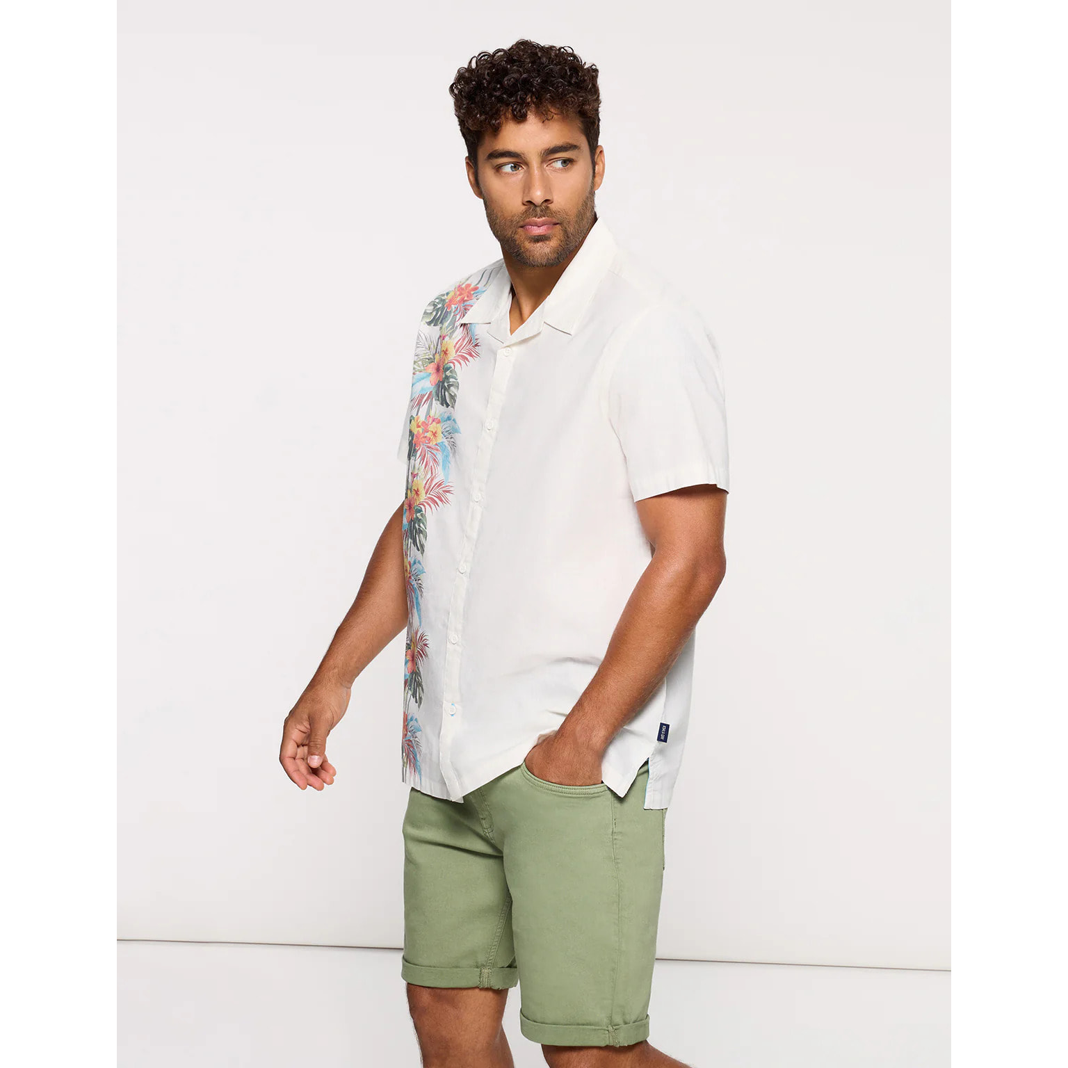 Camisa Manga Corta Off White - Trademark