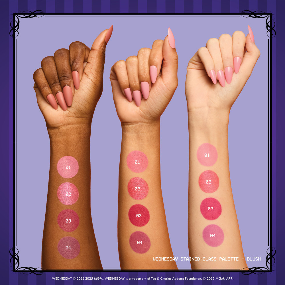 NYX Professional Makeup x Mercredi, Palette Blush