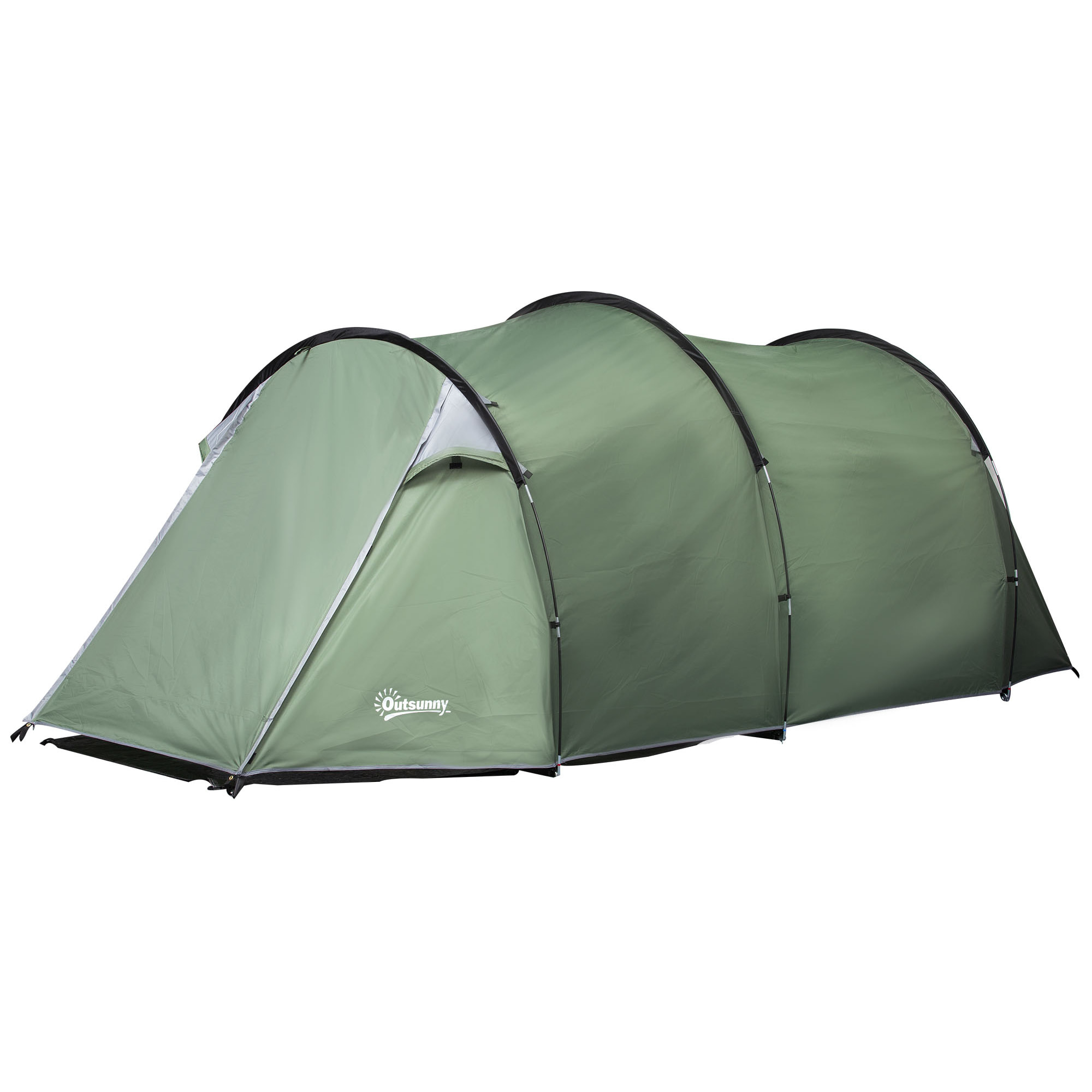 Tente de camping 2-3 pers. fibre verre polyester PE