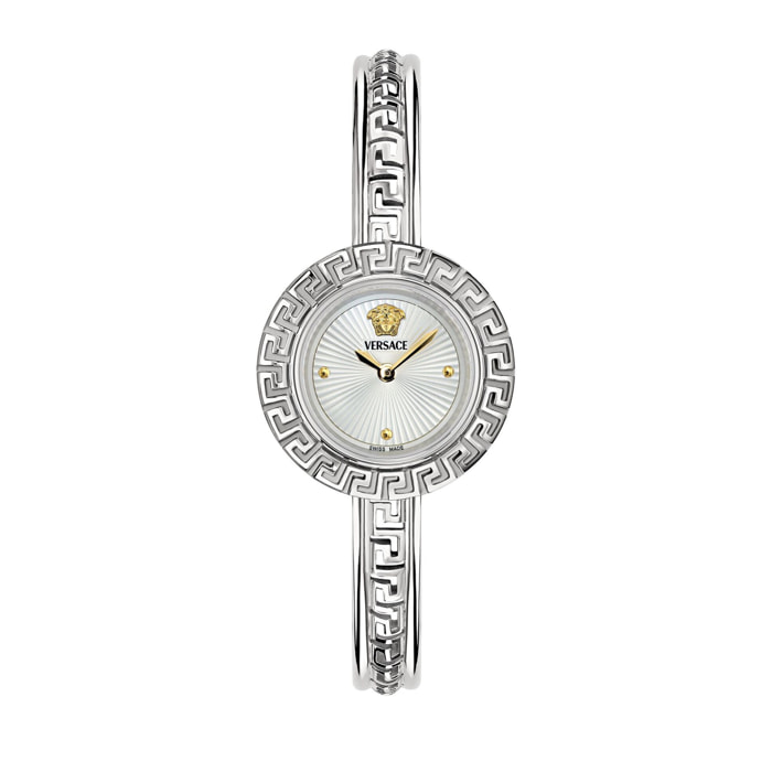 Versace Reloj Analógico De Cuarzo La Greca