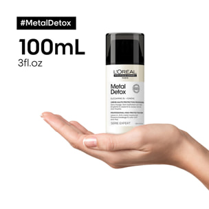 Série Expert Metal Detox - Crème Haute Protection sans rinçage - cheveux sensibilisés et cassants 100ml