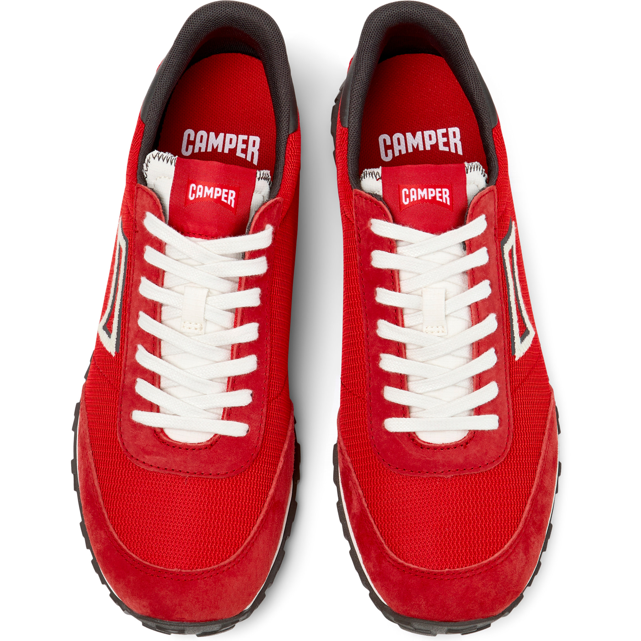 Zapatillas - CAMPER Drift Walk - Rojo - Textil técnico