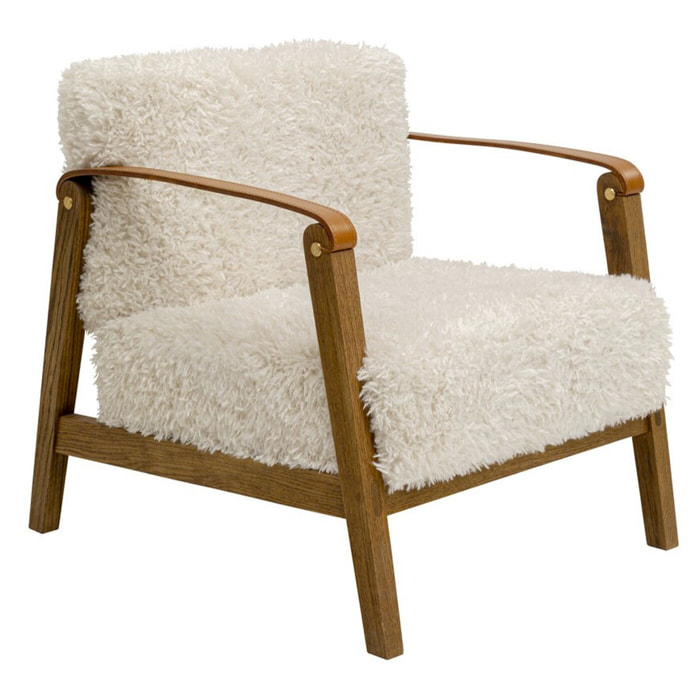 Fauteuil Simon crème Kare Design