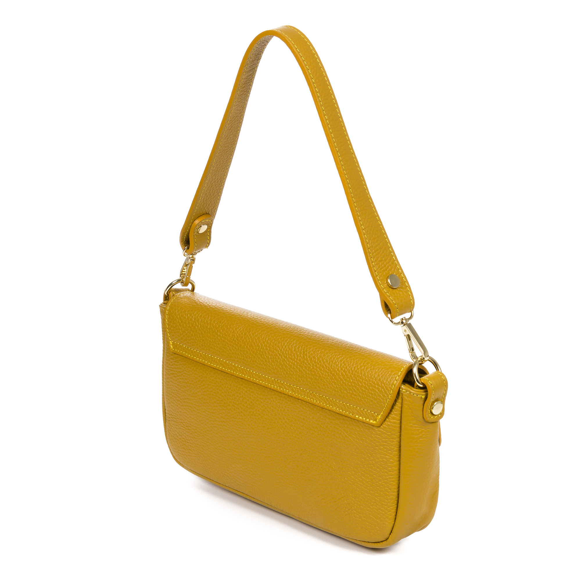 Alluvioni borsa a mano e borsa a tracolla donna. Pelle autentica finitura Dollaro.