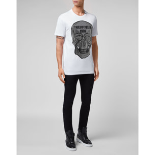 PHILIPP PLEIN Camiseta de cuello redondo SKULL