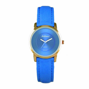 Reloj Arabians DBH2187BA Unisex Analogico Cuarzo con Correa de Piel