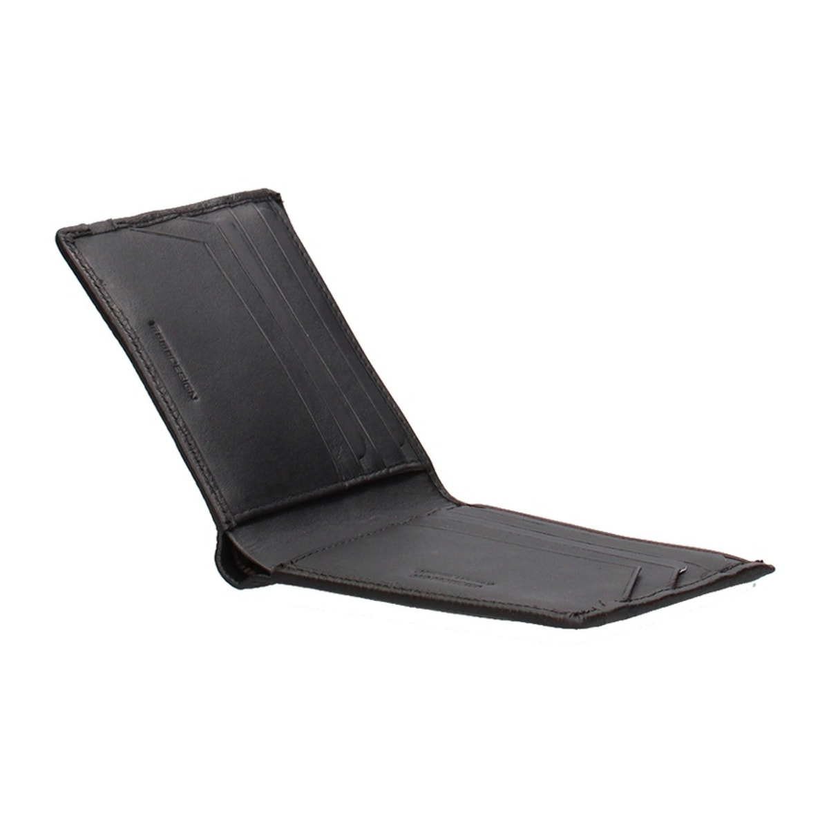 Portafoglio uomo in vera pelle - Modello Erebo Pro - Casual - 9.5 x 11.0 x 2.0 cm