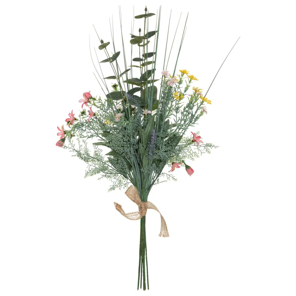 Bouquet eucalyptus artificiels H68cm