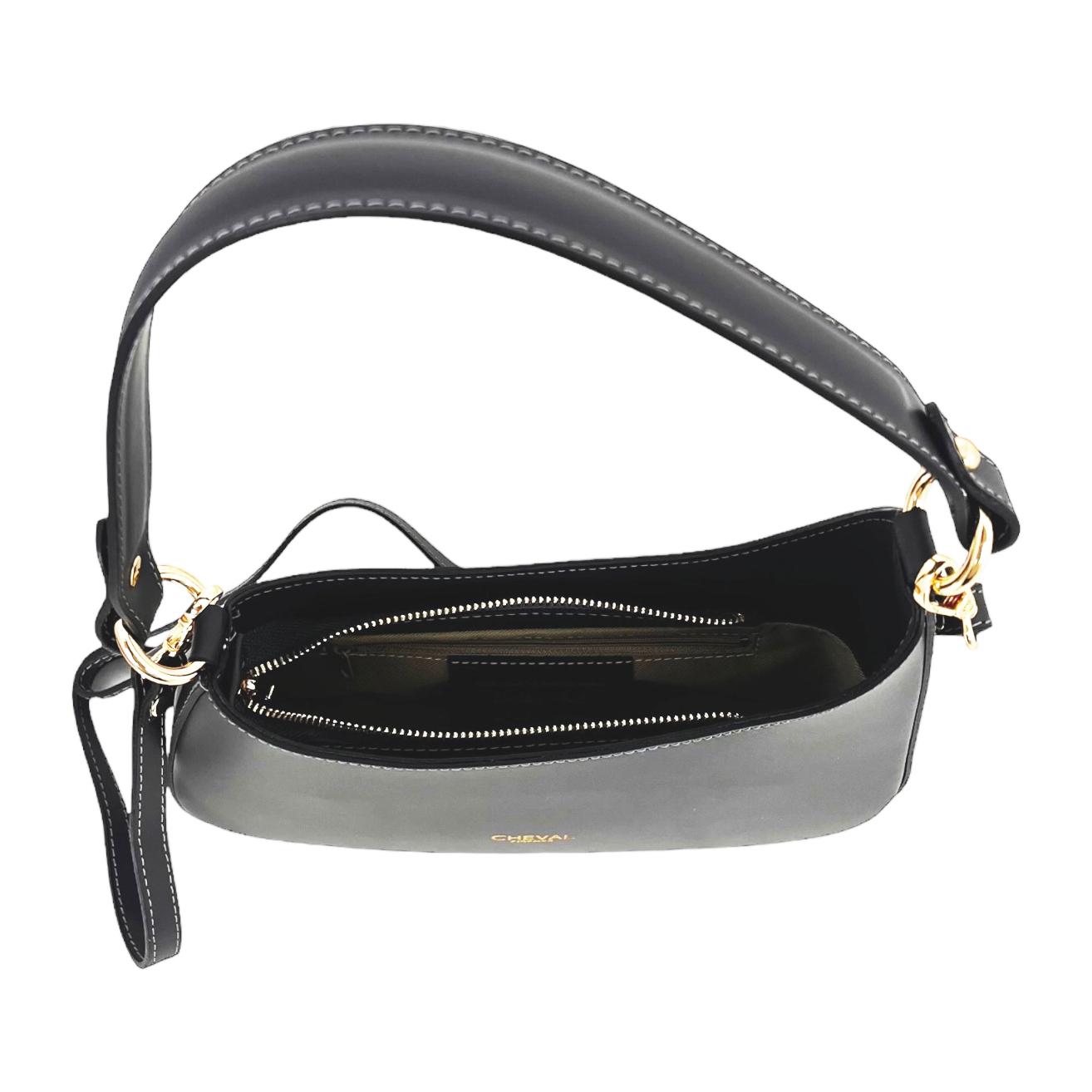 Bolso de hombro Cheval Firenze Camilla Gris Oscuro