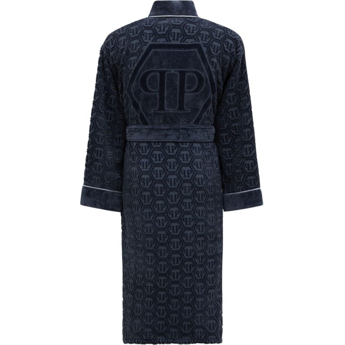 PHILIPP PLEIN Kimono Bathrobe Hexagon