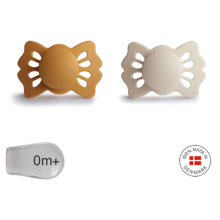 Frigg Pack 2 Chupetes Sim. Silicona Lucky