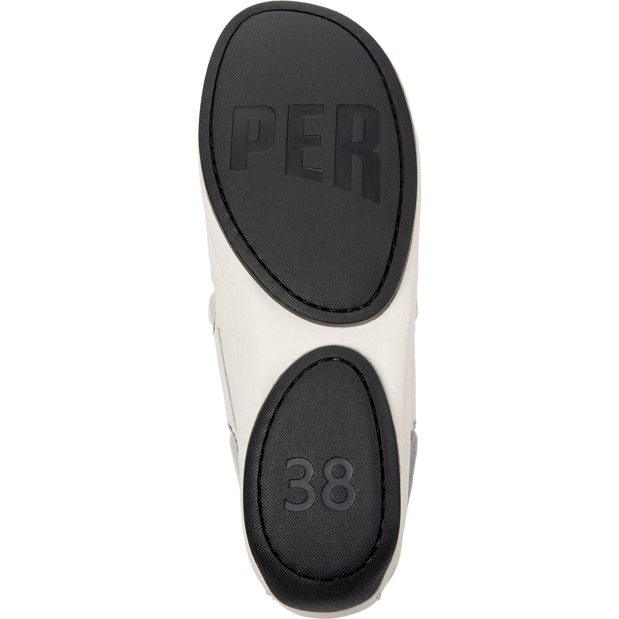 Bailarinas - CAMPER Right Nina - Blanco - Cuero liso