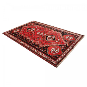 Tapis d'orient au motif oriental, noué à la main en laine