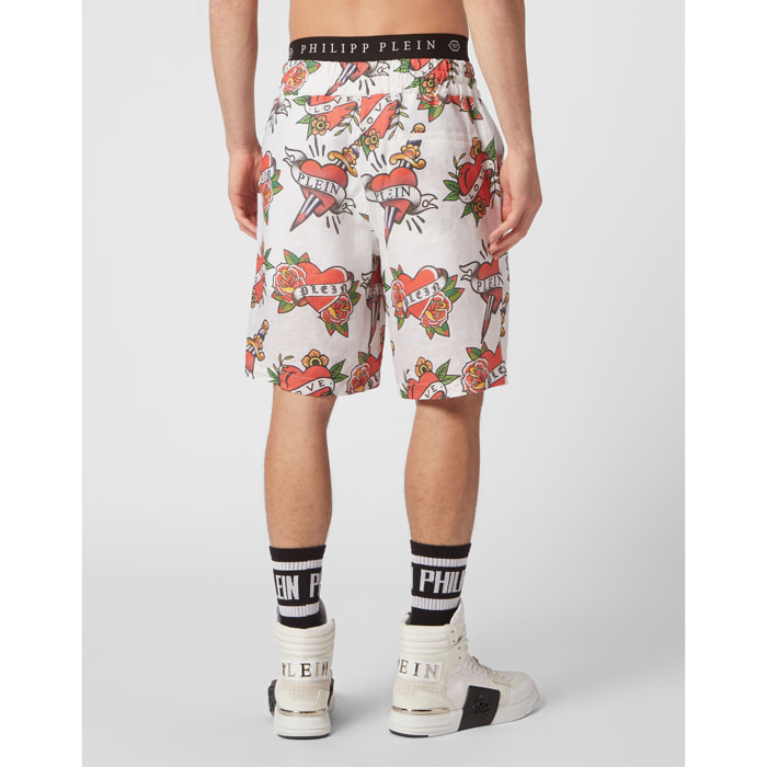 PHILIPP PLEIN Pantalones cortos LOVE