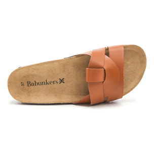 Sandalia BABUNKERS MARRON