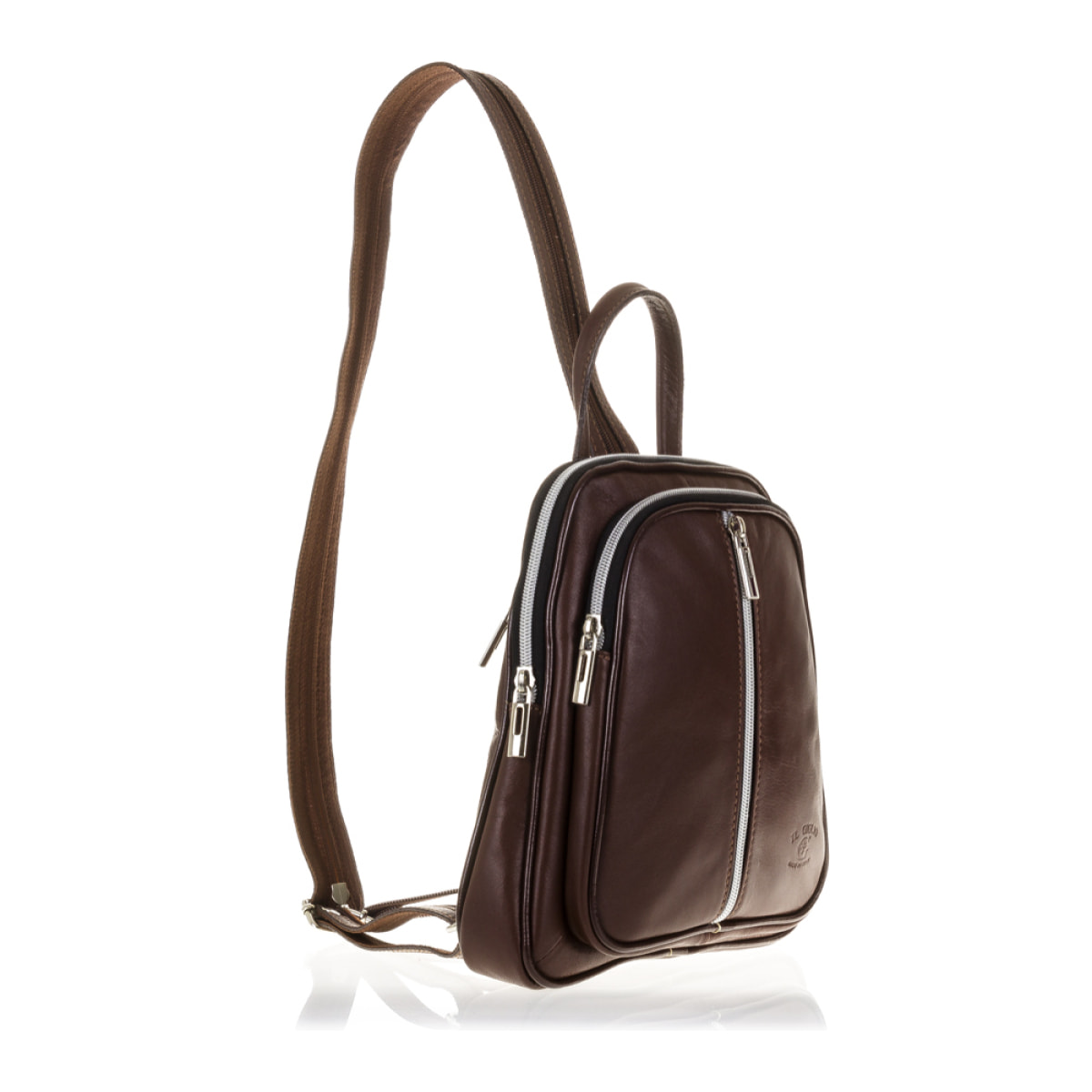 Marciana Bolso mochila Mujer.Piel auténtica Dollaro