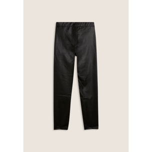 Leggings donna vita regular in similpelle