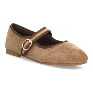 Bailarinas barefoot mujer con hebilla ajustable