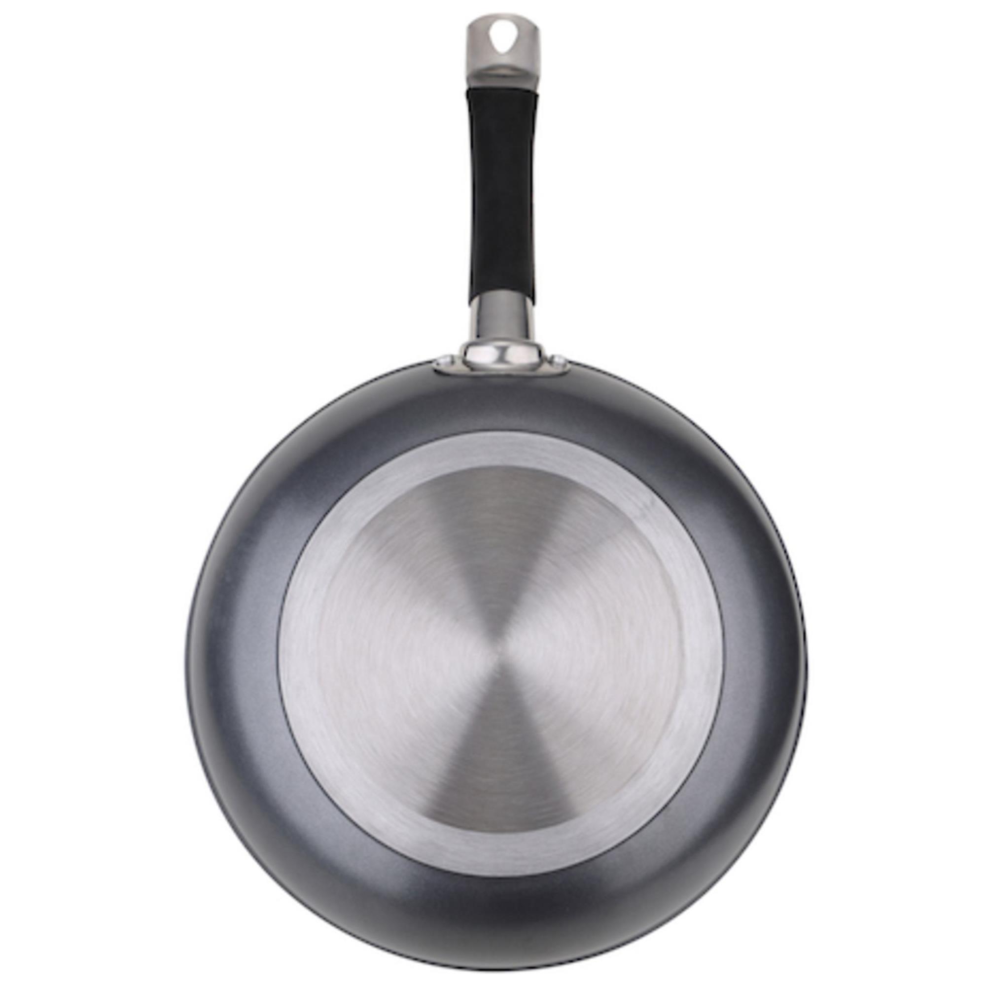 Juego de 2 Sartenes Ø20Ø24cm + Wok de Ø28cm + Sartén Grill 28x28x4,5cm en Aluminio forjado aptas para inducción color Gris MasterPRO