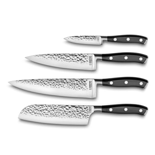 Carbon - Set 4 couteaux de cuisine