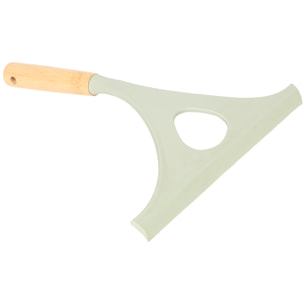 Raclette - JE CHERCHE UNE IDEE - Manche en Bambou - Nettoyage Vitres - Vert