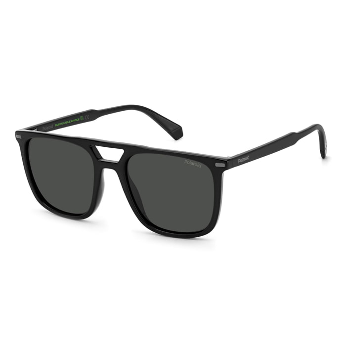 Polaroid - lunettes de soleil - noir - Couleur des verres : gris - indice solaire : cat. 3
