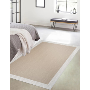 Tapis LIVING DECO Sable-Blanc