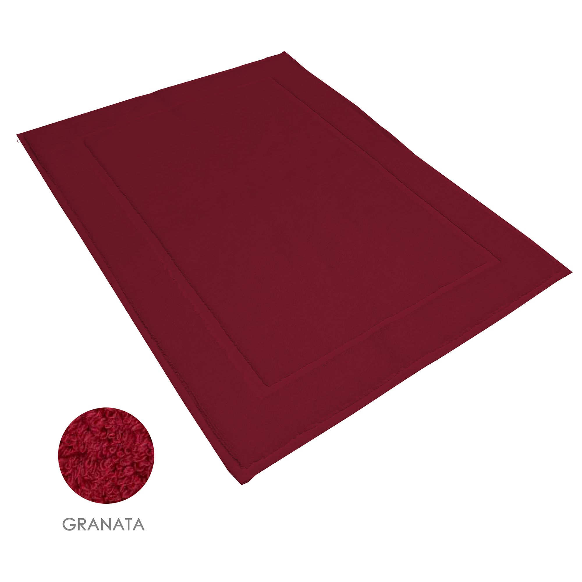Tappeto doccia 40x60 cm granata
