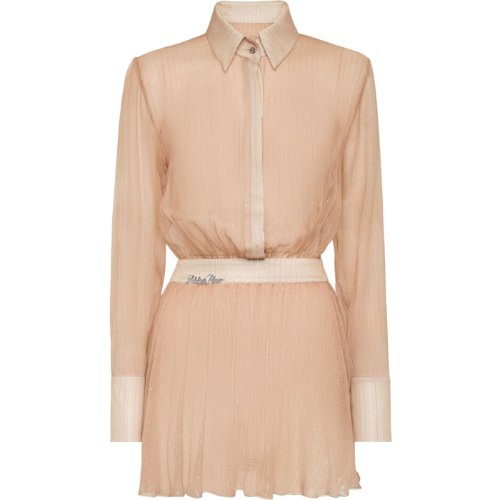 PHILIPP PLEIN Shirt Dress SIGNATURE