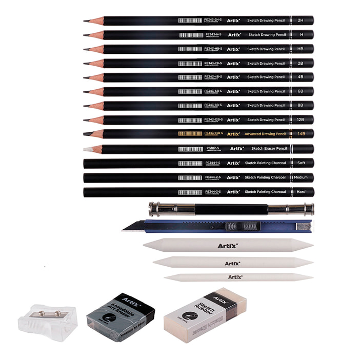 SET DE DIBUJO PROFESIONAL bellas artes