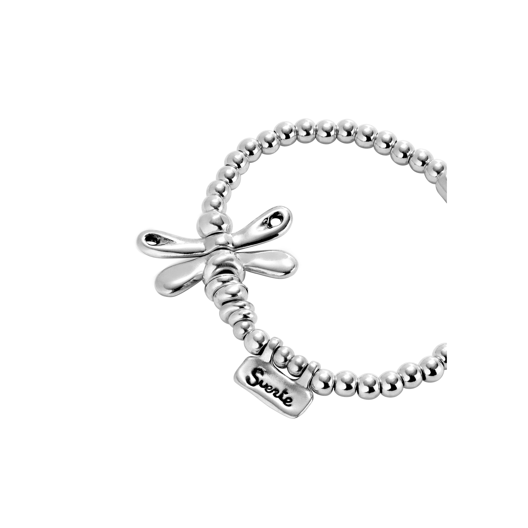 Pulsera SER REBELDE PLATEADO L