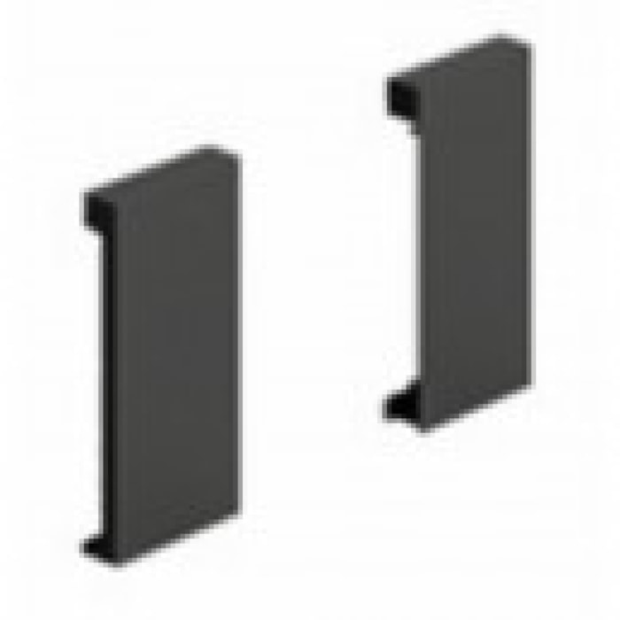 Raccord HETTICH Arcitech pour façade Anthracite - 186 mm - 9140123