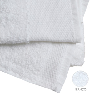 Set salvietta 3 pezzi 60x110 cm bianco