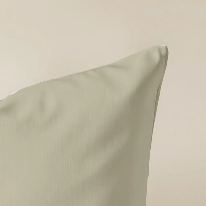 Housse de coussin Harvard Pierre - 100% coton - Beige - 50x50 cm