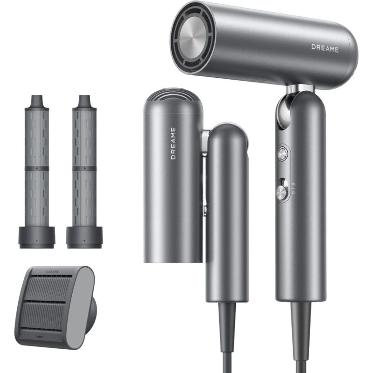 Sèche cheveux de voyage DREAME Pocket Neo Gray pliable