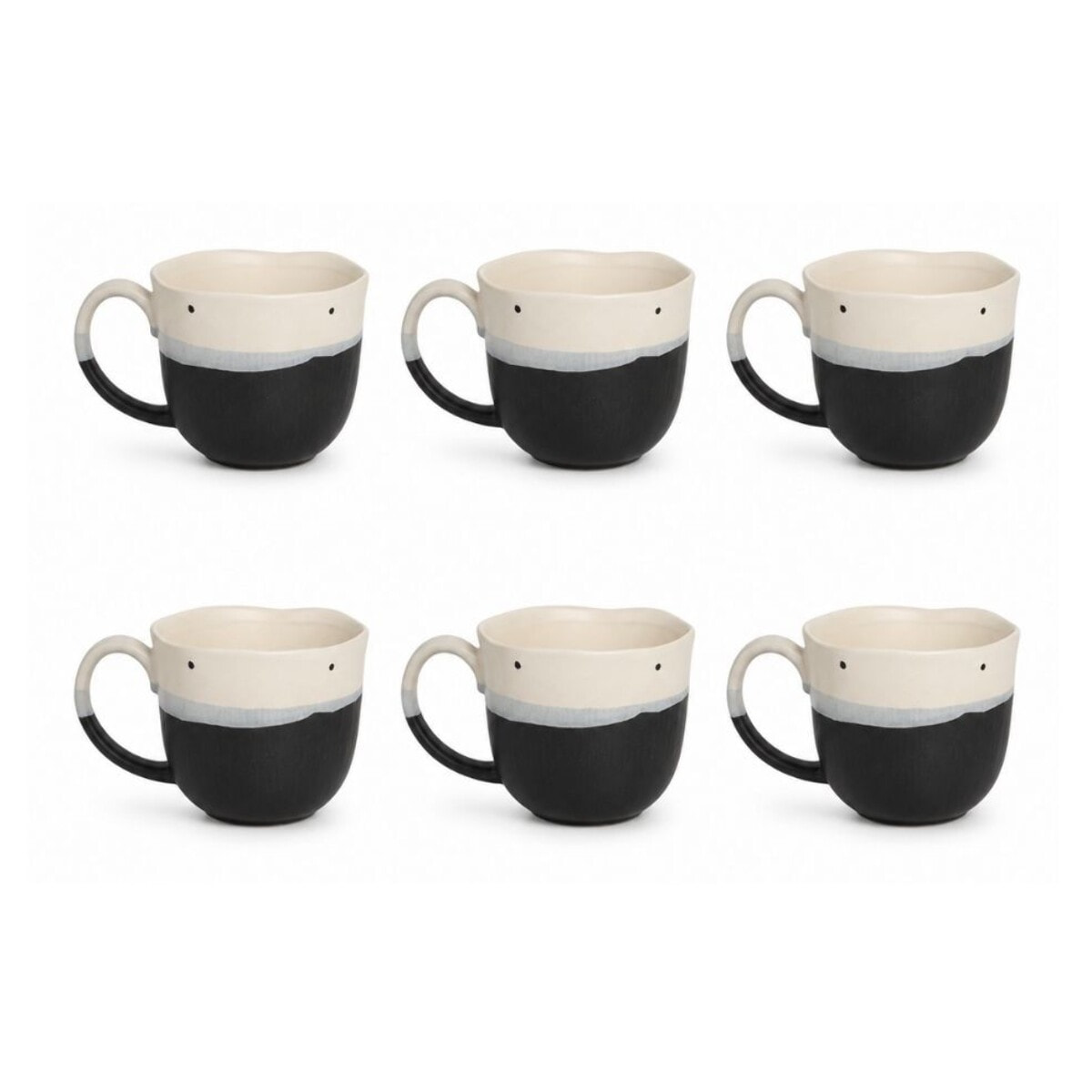 Lot de 6 tasses, JAPANDI