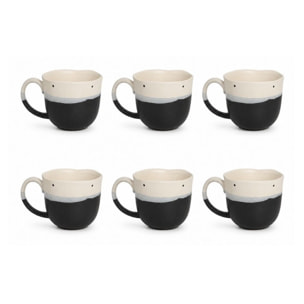 Lot de 6 tasses, JAPANDI