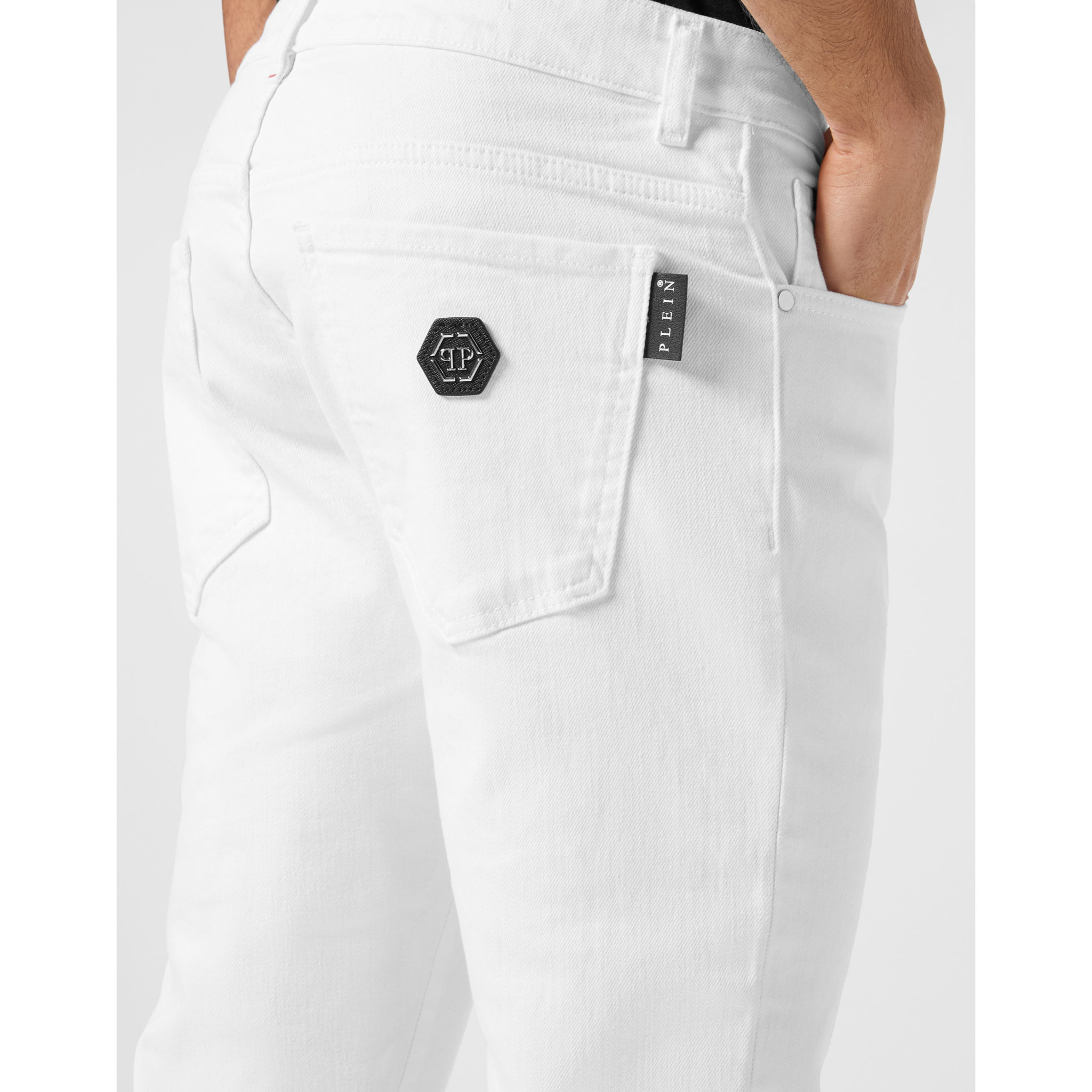 PHILIPP PLEIN Vaqueros de corte recto