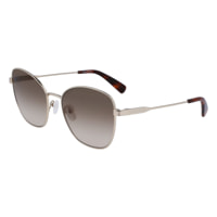 Longchamp - lunettes de soleil - doré - Couleur des verres : marron - indice solaire : cat. 3