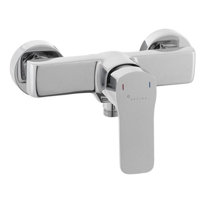 Cube Way mitigeur de douche sans set de douche, 150 mm, chrome (CU268)