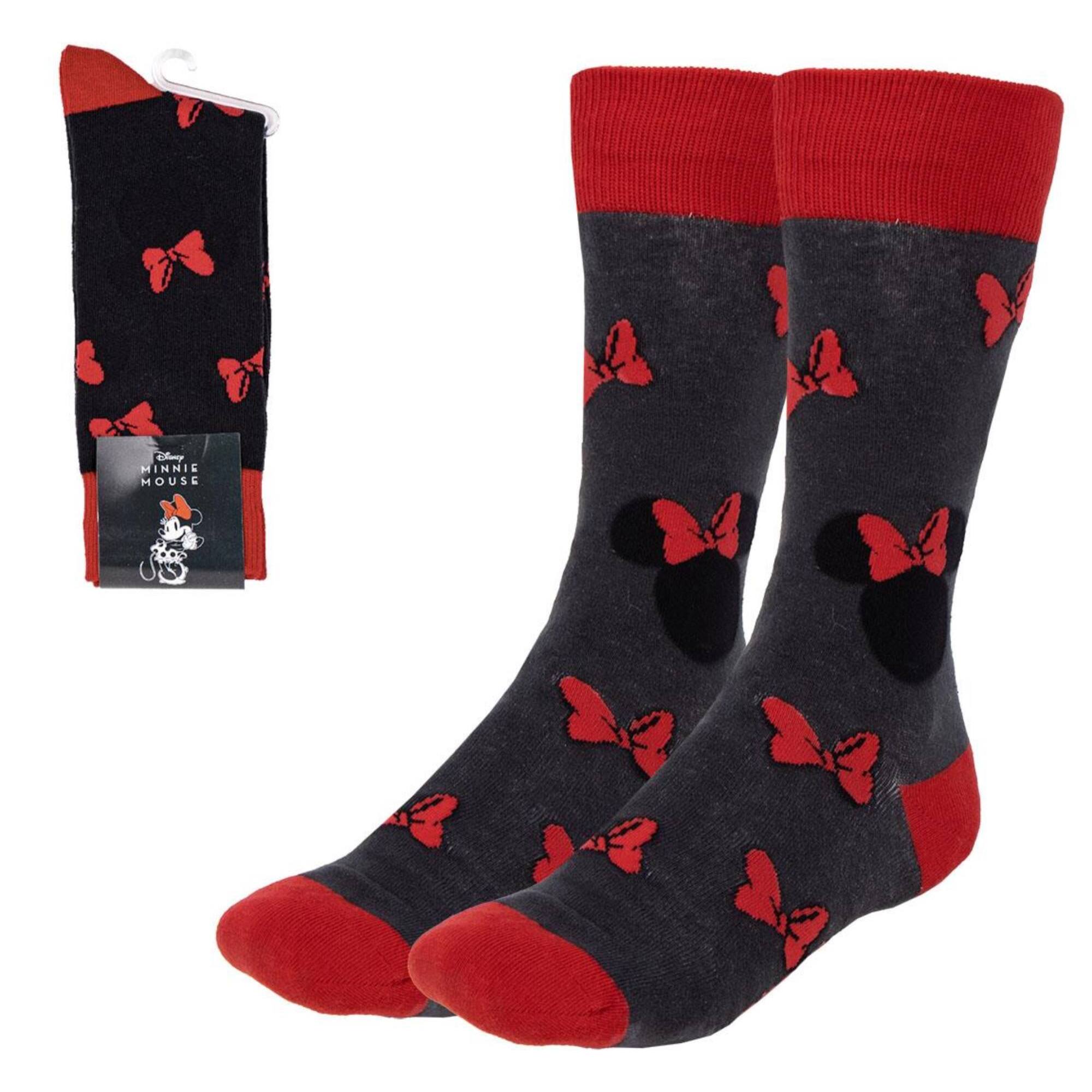 Calcetines diseño del lazo de minnie