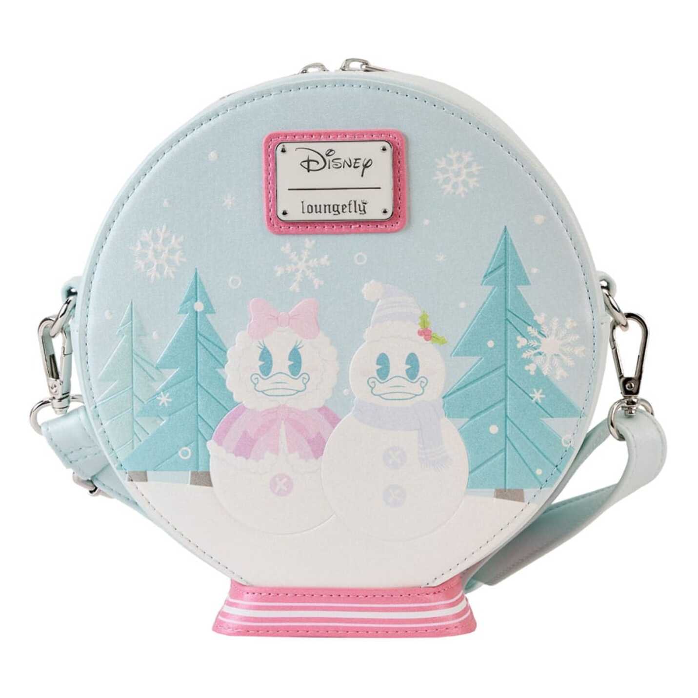 Disney Loungefly - Borsa Tracolla "Mickey & Friends" Palla di Neve