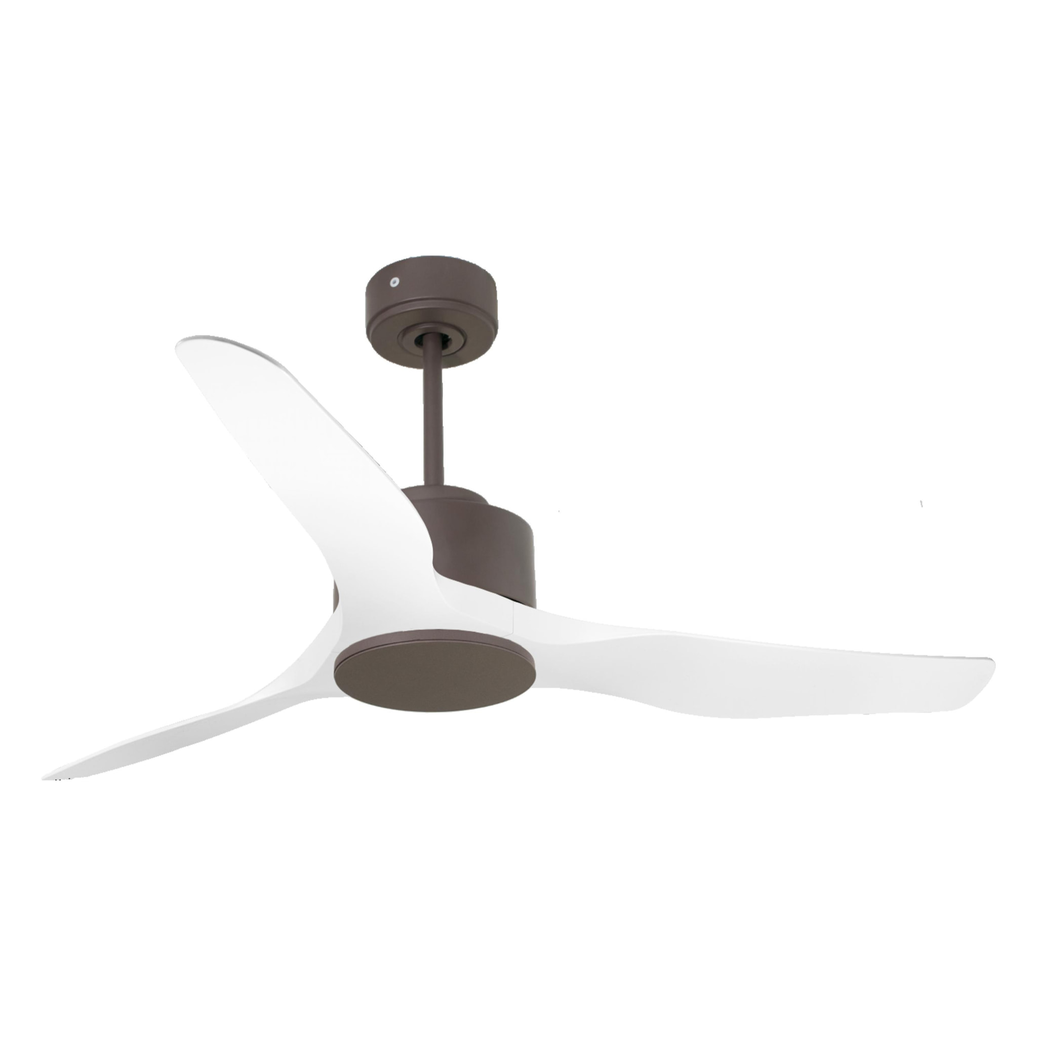 Ventilateur de plafond ø127 cm avec Wifi Réversible Hypersilence 40   W Chocolat