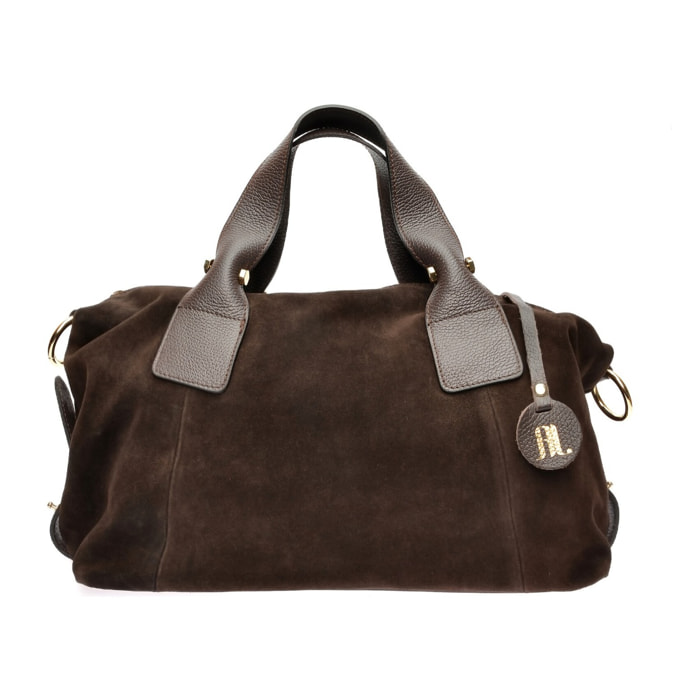 Borsa a mano Anna Luchini Marrone